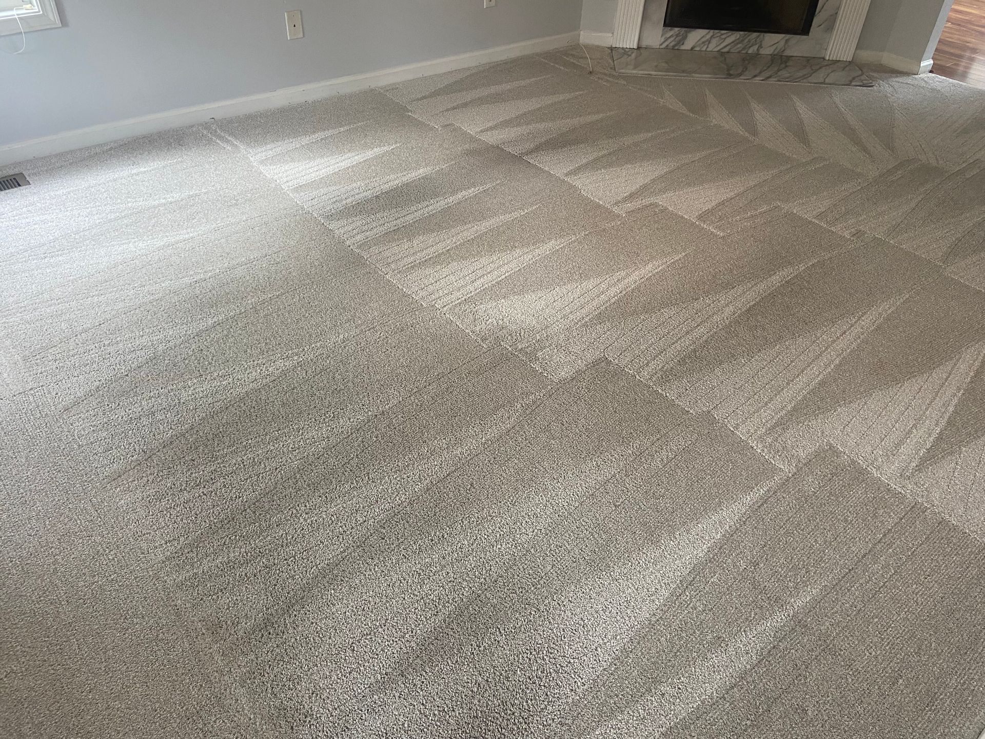 Beautiful clean living room — the result of professional carpet and upholstery cleaning